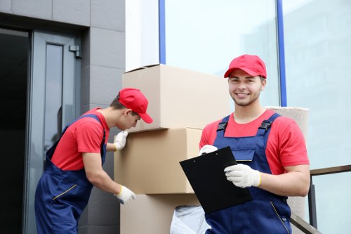 Packing and loading support for a local move in Dollishill