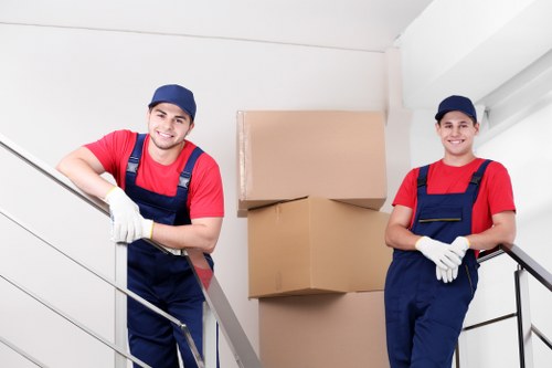 Office furniture pick-up service for a local business in Dollishill