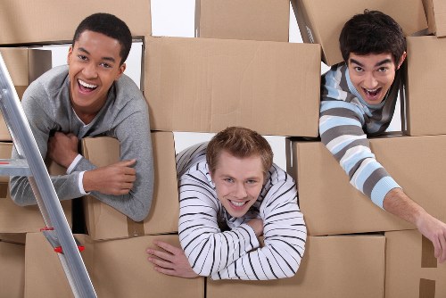 Packing and loading support for a van move