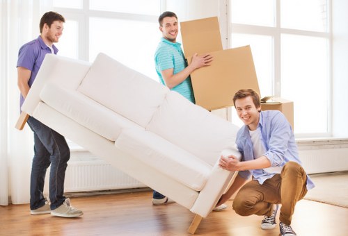 Room-by-room packing and labelling for a local move in Dollishill