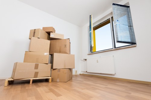 Careful loading process for a Dollishill business relocation